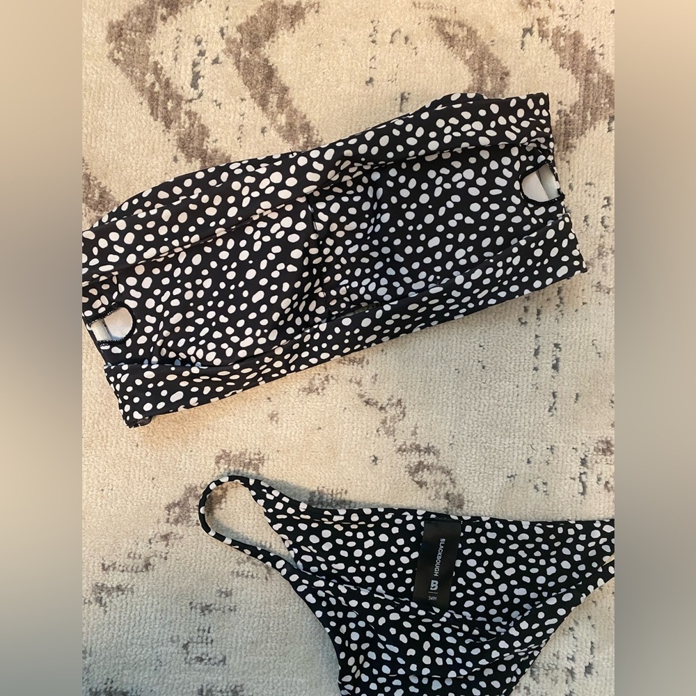 Blackbough String Bikini-Polka Dot - image 3